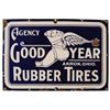 Image 1 : Early Goodyear Rubber Tires Porcelain Sign