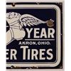 Image 3 : Early Goodyear Rubber Tires Porcelain Sign