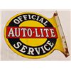 Image 3 : Auto Lite Service Porcelain Flange Sign