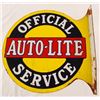 Image 5 : Auto Lite Service Porcelain Flange Sign