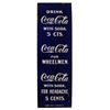 Image 1 : Coca-Cola Porcelain Sign
