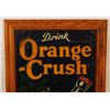 Image 2 : Orange Crush Soda Early Framed Sign