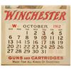 Image 4 : Winchester 1912 Calendar