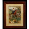 Image 1 : 1906 Iver Johnson Calendar Original Painting