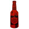 Image 2 : Pair of Large Die Cut Lone Star Beer Bottle Signs
