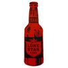 Image 2 : Pair of Large Die Cut Lone Star Beer Bottle Signs