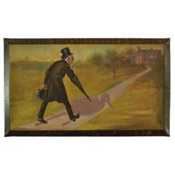 Anheuser Busch "Malt-Nutrine" Doctor Stork Sign