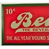 Image 2 : Anheuser-Busch Bevo Beer Sign Pre-prohibition