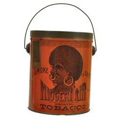niggerhair tobacco tin Collectible Tins for sale Niggerhair Tobacco Tin