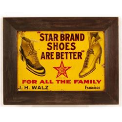 Framed Star Brand Shoes Are Better Sign