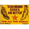 Image 2 : Framed Star Brand Shoes Are Better Sign
