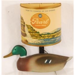 Pearl Beer Duck Lamp