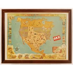JAX Beer Texas Map