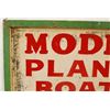 Image 2 : Model Planes, Boats, & Trains Painted Tin Sign