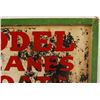 Image 8 : Model Planes, Boats, & Trains Painted Tin Sign