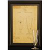 Image 2 : C Conrad Budweiser Glass & Original Patent Diagram
