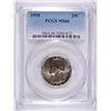 Image 1 : 1958 WASHINGTON QUARTER, PCGS MS-66   END OF ROLL TONING