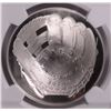Image 2 : 2014 BASEBALL HALL OF FAME SILVER DOLLAR, NGC PROOF-69 ULTRA CAMEO