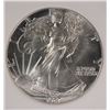 Image 2 : 1987 AMERICAN SILVER EAGLE, PCI MS-70 PERFECT RARE! BOOKS FOR $2500.00