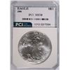 Image 1 : 1998 AMERICAN SILVER EAGLE, PCI MS-70 PERFECT! RARE  BOOK VALUE=$1400.00