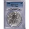 Image 1 : 2006 AMERICAN SILVER EAGLE, PCGS MS-70 PERFECT!