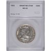 Image 1 : 1922 GRANT COMMEN HALF DOLLAR SEGS MS-62
