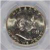 Image 2 : 1955 FRANKLIN HALF DOLLAR, PCGS MS-64 FBL