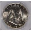 Image 2 : 1956 FRANKLIN HALF DOLLAR, PCGS MS-64 FBL