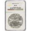 Image 1 : 2008 AMERICAN SILVER EAGLE, NGC MS-69