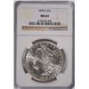 Image 1 : 1878-S MORGAN SILVER DOLLAR, NGC MS-63