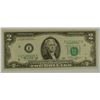 Image 1 : 1976 $2 FEDERAL RESERVE NOTE (MAJOR MINT ERROR-SERIAL # SHIFT)
