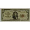 Image 1 : 1929 $5 NATIONAL (LEWISTON, ME) #330