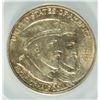 Image 2 : 1924 HUGUENOT COMMEN HALF DOLLAR ANACS MS-64