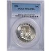 Image 1 : 1956 FRANKLIN HALF DOLLAR, PCGS MS-64 FBL