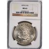 Image 1 : 1878-S MORGAN SILVER DOLLAR, NGC MS-63