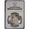 Image 1 : 1885-O MORGAN SILVER DOLLAR, NGC MS-64