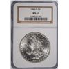 Image 1 : 1888-O MORGAN SILVER DOLLAR, NGC MS-63