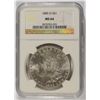 Image 1 : 1885-O MORGAN SILVER DOLLAR, NGC MS-64