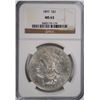 Image 1 : 1897 MORGAN SILVER DOLLAR, NGC MS-63