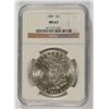 Image 1 : 1889 MORGAN SILVER DOLLAR, NGC MS-63