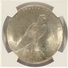 Image 3 : 1923 PEACE SILVER DOLLAR, NGC MS-66 TOUGH!~