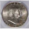 Image 2 : 1948-D FRANKLIN HALF DOLLAR, PCGS MS-65 FBL