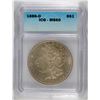 Image 1 : 1886-O MORGAN DOLLAR, ICG MS-60 VERY SCARCE IN UNC CONDITION