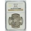 Image 1 : 1898-O MORGAN SILVER DOLLAR, NGC MS-64+  LOOKS MS-65