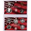 Image 2 : 1999 SILVER PROOF SET IN ORIG BOX/CERT GEM COINS