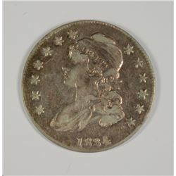 1834 BUST HALF DOLLAR F/VF