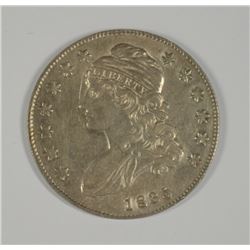 1835 BUST HALF DOLLAR AU-55