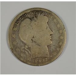 1897-O BARBER HALF DOLLAR AG/G