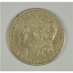 1890-CC MORGAN DOLLAR VF