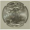 Image 2 : 2011 SILVER AMERICAN EAGLE NGC MS-69